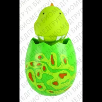 MyFlipper Dino Egg Gigano  динозаврик в яйце зелёный  гигиенический держатель для зубной щётки 