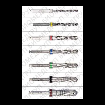 Сверло для стоматологической имплантологии NMDxxxx series