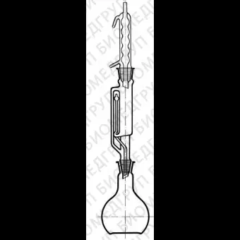 Аппарат для экстрагирования по Сокслету с холодильником Аллина, 200 мл, Simax, 8730 F/632 442 103 200