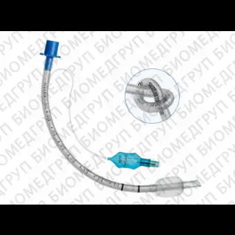 Трубка эндотрахеальная армированная с манжетой, размер 8.5  Mederen
