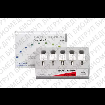 Блоки IPS e.max ZirCAD for InLab MO 1 C15 L из оксида циркония, 5 шт.