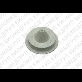 Base Plate Round, размер 9  пластиковое основание с воронкой для литья, белый цвет