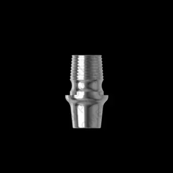 Титановое основание без фиксации, совместимо с MIS C1  3,75/4,20 1,5 мм, с винтом