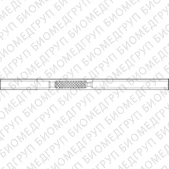Вкладыш Agilent для PerkinElmer, внутренний диаметр 4 мм, разрезной, прямой, шерстяной, 5 шт/уп