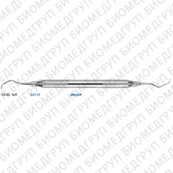 Скейлер парадонтологический, форма M 23A, ручка диаметр 8 мм