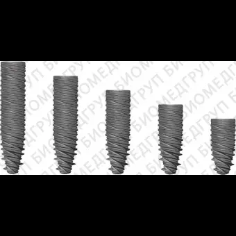 Цилиндрический конический зубной имплантат Implant Kontact