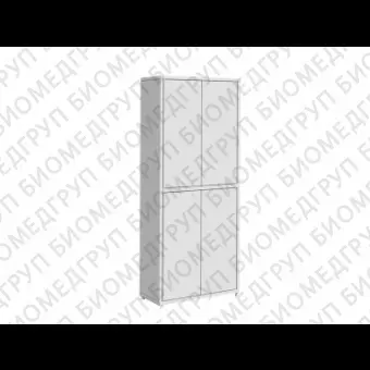 Шкаф медицинский металлический ШМ04 МСК647.01