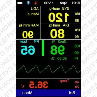 Монитор контроля жизненных функций TEMP PM3 PLUS