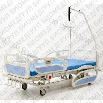 Госпитальная кровать пятифункциональная механическая с регулировкой высоты