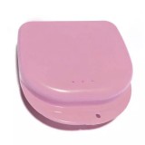 Plastic Box бокс пластиковый, 82*85*29 мм, цвет: розовый