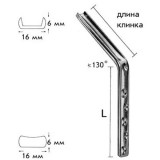 ФГУП ЦИТО Углообразная для бедра, угол 130° (длина клинка 50, 60, 70, 80, 90, 100, 110 мм) Пластина